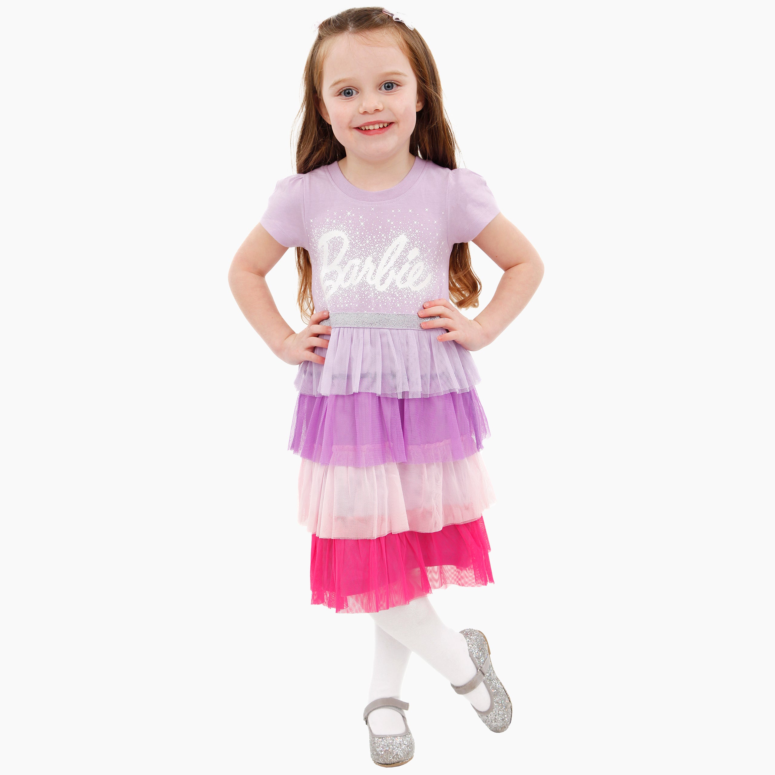 Barbie ™ DRESS KIDS | Shop CalaQisya Online | Dress | Tops | Skirts | Pants  | Inner | Kurung | Kurta | Scarves